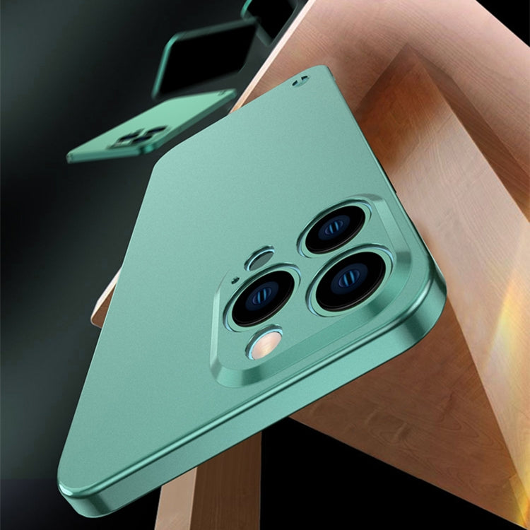 For iPhone 12 Pro Max Electroplating Frosted Frameless Phone Case(White) - free shipping - PMC Jewellery - Order now!