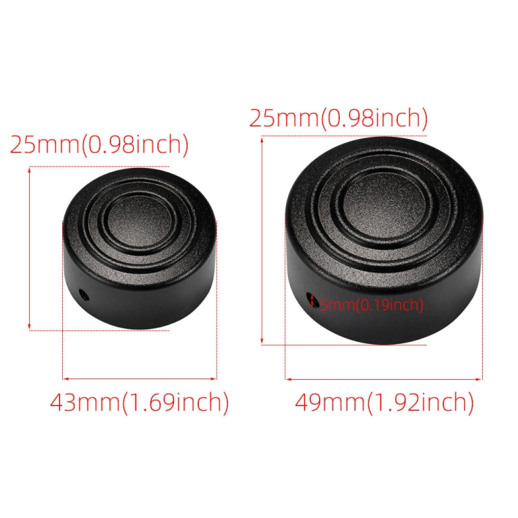 HP-A006 Motorcycle Modified Rear Axle Nut Covers Caps for Harley Sportster S(Black) - Ornamental Parts by PMC TechLife | Online Shopping South Africa | PMC TechLife | Buy Now Pay Later Mobicred