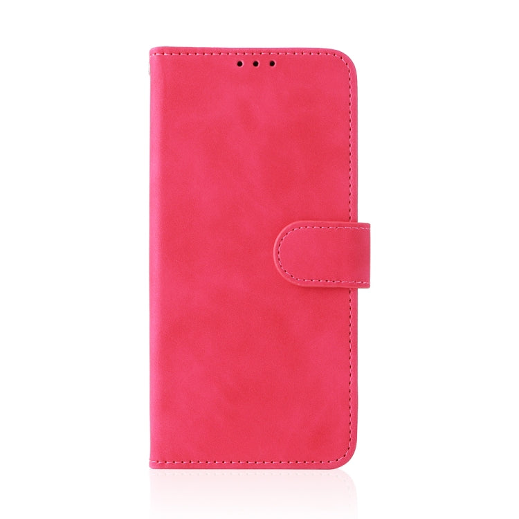 For Blackview A50 Skin Feel Magnetic Flip Leather Phone Case(Rose Red) - More Brand by PMC TechLife | Online Shopping South Africa | PMC TechLife | Buy Now Pay Later Mobicred