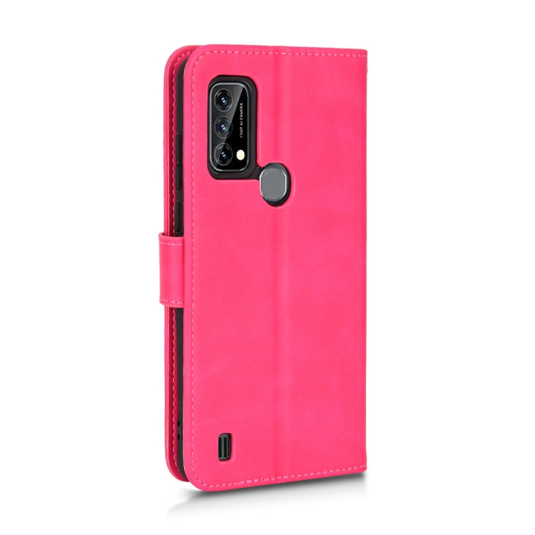 For Blackview A50 Skin Feel Magnetic Flip Leather Phone Case(Rose Red) - More Brand by PMC TechLife | Online Shopping South Africa | PMC TechLife | Buy Now Pay Later Mobicred