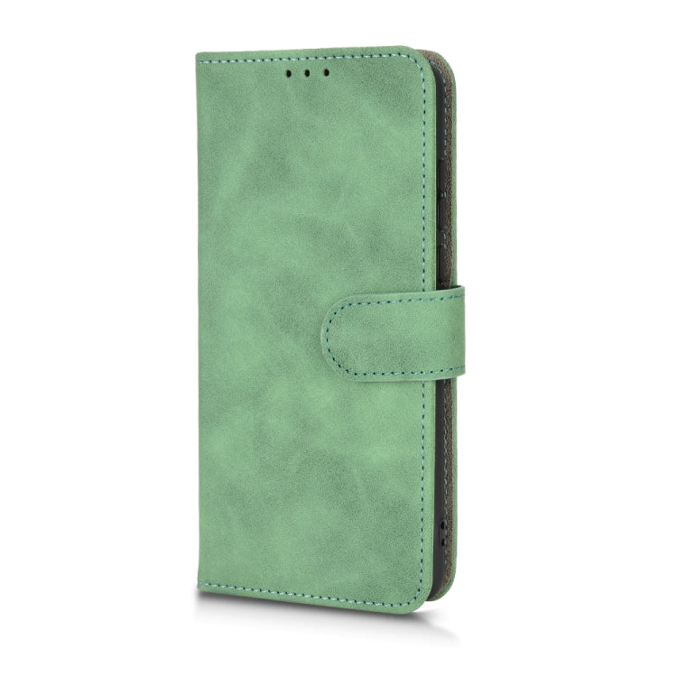 For Blackview A50 Skin Feel Magnetic Flip Leather Phone Case(Green) - More Brand by PMC TechLife | Online Shopping South Africa | PMC TechLife | Buy Now Pay Later Mobicred