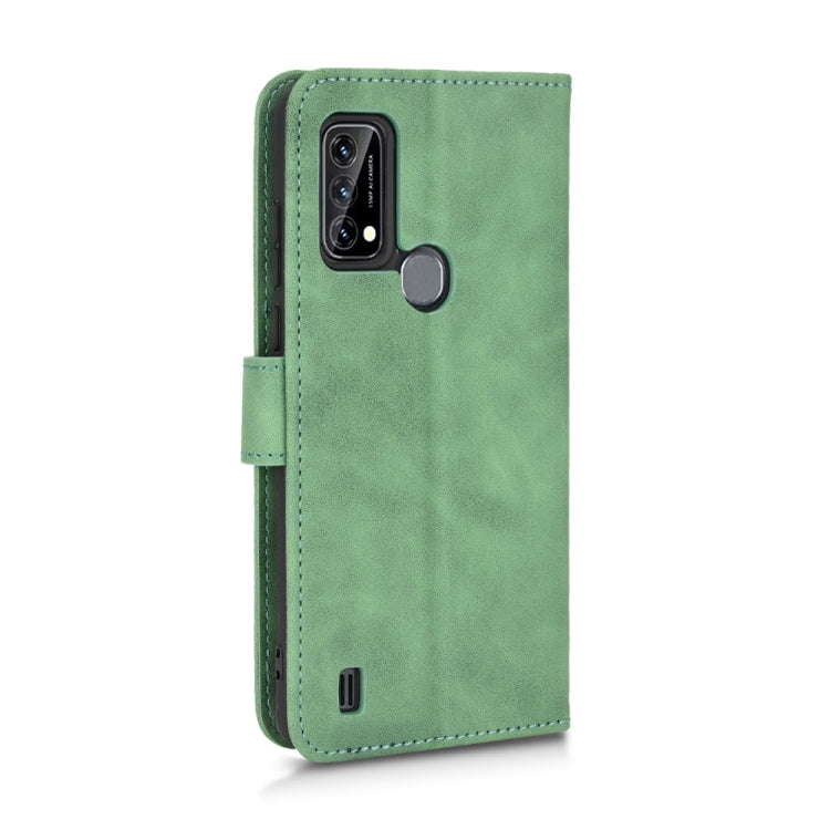 For Blackview A50 Skin Feel Magnetic Flip Leather Phone Case(Green) - More Brand by PMC TechLife | Online Shopping South Africa | PMC TechLife | Buy Now Pay Later Mobicred