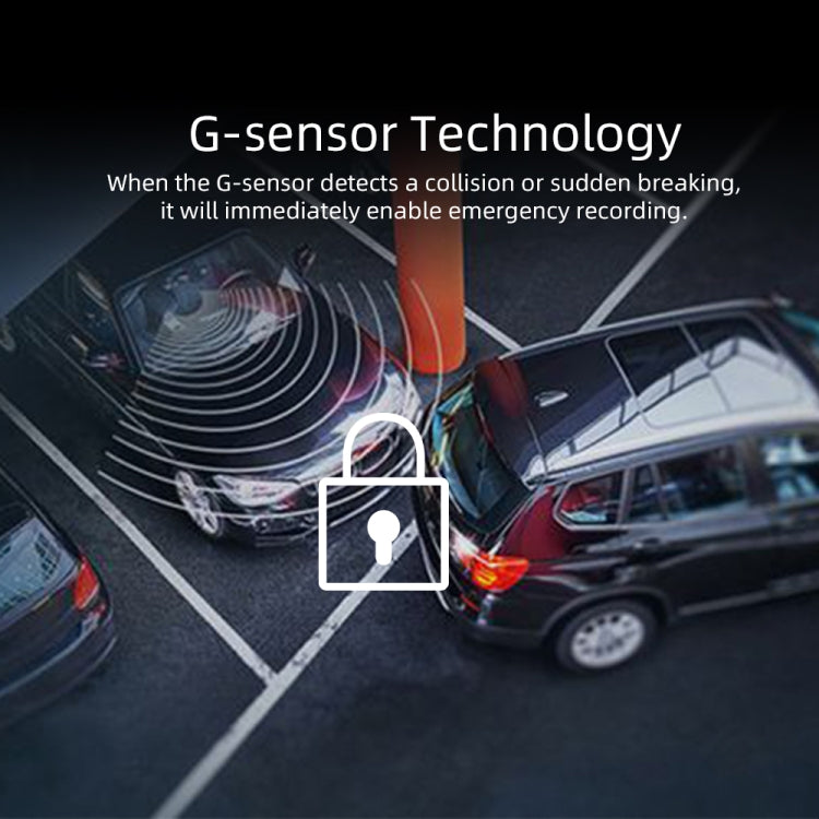 Anytek A60 Car 4 inch IPS Screen HD 1080P 170 Degree Wide Angle Dual Camera ADAS Driving Recorder - free shipping - PMC TechLife - Order now!