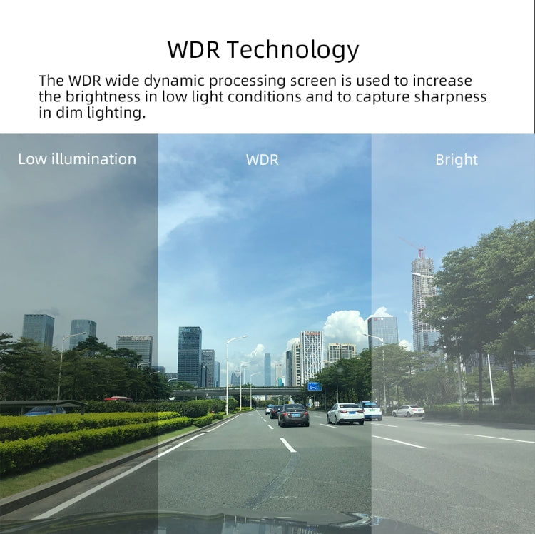 Anytek A60 Car 4 inch IPS Screen HD 1080P 170 Degree Wide Angle Dual Camera ADAS Driving Recorder - free shipping - PMC TechLife - Order now!