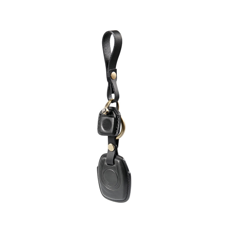 HP-A009 Motorcycle Cowhide Leather Induction Key Protective Cover for Harley Sportster S(Black) - Bags & Luggages by PMC TechLife | Online Shopping South Africa | PMC TechLife | Buy Now Pay Later Mobicred