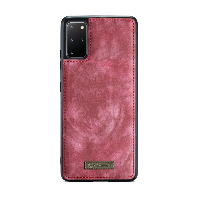 For Galaxy S20 Ultra CaseMe Detachable Multifunctional Horizontal Flip Leather Case, with Card Slot & Holder & Zipper Wallet & Photo Frame(Red) - Galaxy Phone Cases by CaseMe | Online Shopping South Africa | PMC Jewellery | Buy Now Pay Later Mobicred