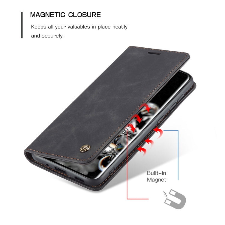 For Galaxy S20 CaseMe Multifunctional Horizontal Flip Leather Case, with Card Slot & Holder & Wallet(Black) - free shipping - PMC Jewellery - Order now!