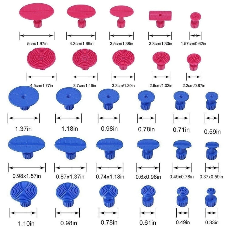 D6 44 in 1 Car Paintless Dent Dings Repair Lifter Tools Kit, Plug Type:EU Plug - Sheet Metal Tools by PMC TechLife | Online Shopping South Africa | PMC TechLife | Buy Now Pay Later Mobicred