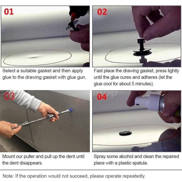 N4 107 in 1 Car Paintless Dent Removal Fender Damage Repair Puller Lifter, Plug Type:US Plug - Sheet Metal Tools by PMC TechLife | Online Shopping South Africa | PMC TechLife | Buy Now Pay Later Mobicred