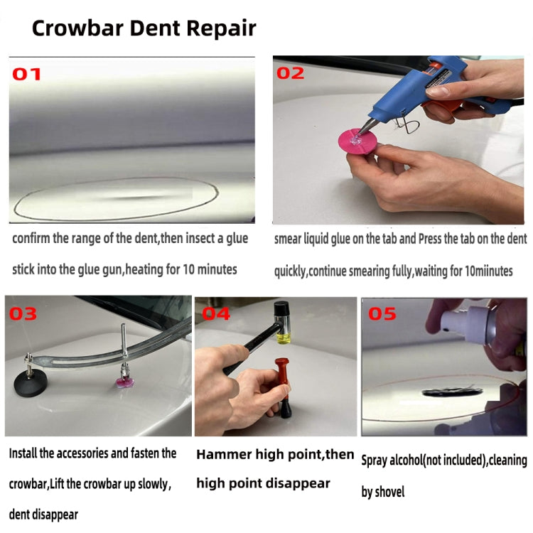 N6 96 in 1 Car Paintless Dent Removal Fender Damage Repair Puller Lifter, Plug Type:UK Plug - Sheet Metal Tools by PMC TechLife | Online Shopping South Africa | PMC TechLife | Buy Now Pay Later Mobicred
