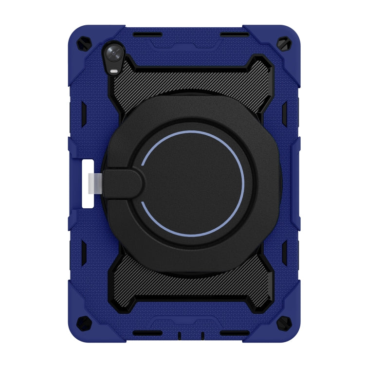 For OPPO Pad Armor Contrast Color Silicone + PC Tablet Case(Navy Blue) - OPPO by PMC TechLife | Online Shopping South Africa | PMC TechLife | Buy Now Pay Later Mobicred