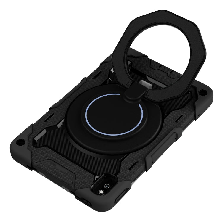 For Huawei MatePad 10.4 Armor Contrast Color Silicone + PC Tablet Case(Black) - Huawei by PMC TechLife | Online Shopping South Africa | PMC TechLife | Buy Now Pay Later Mobicred