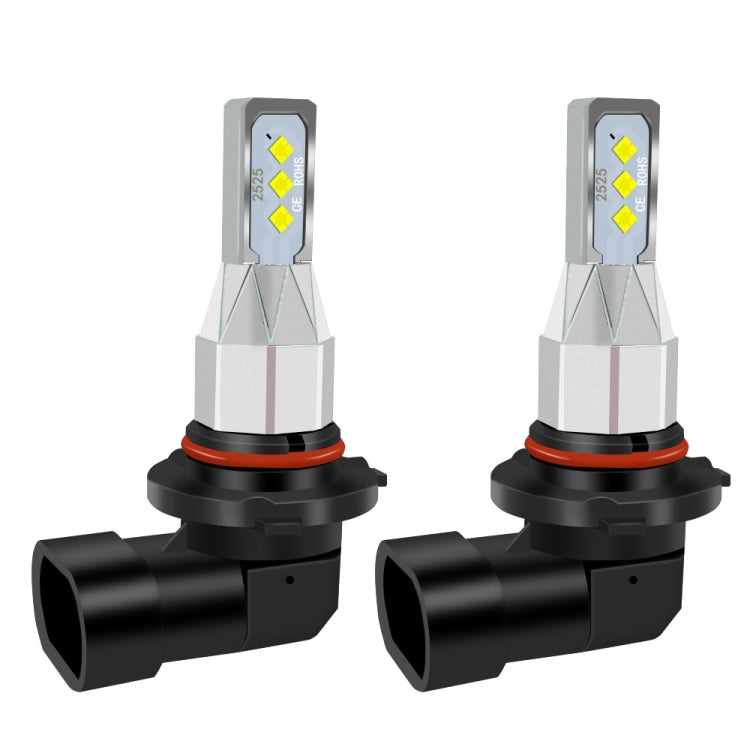 1 Pair 9006 DC 12V-24V 12W 1800LM Car LED Fog Light(Yellow Light) - Fog / Driving Lights by PMC TechLife | Online Shopping South Africa | PMC TechLife | Buy Now Pay Later Mobicred