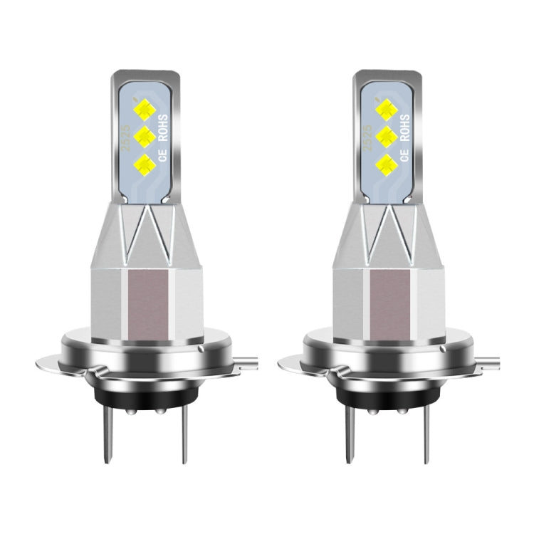 1 Pair H7 DC 12V-24V 12W 1800LM Car LED Fog Light(White Light) - free shipping - PMC TechLife - Order now!
