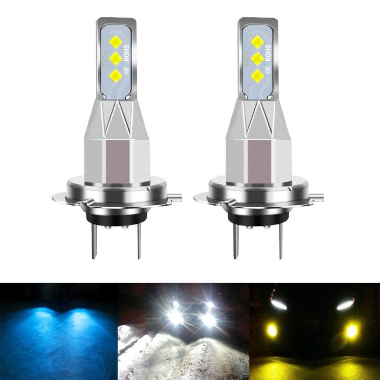 1 Pair H7 DC 12V-24V 12W 1800LM Car LED Fog Light(White Light) - free shipping - PMC TechLife - Order now!