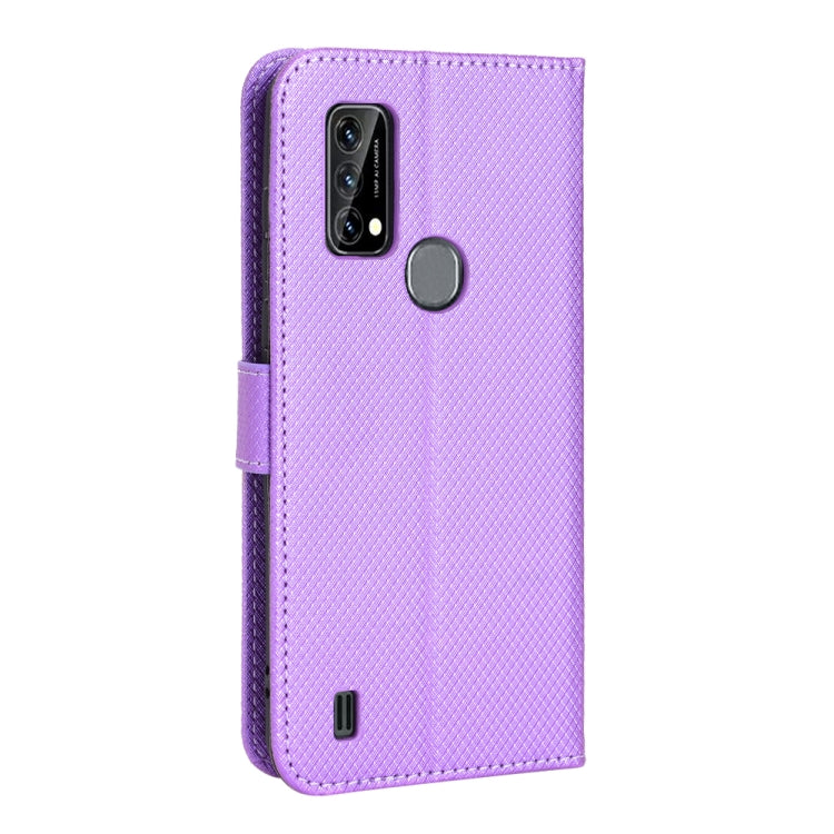 For Blackview A50 Diamond Texture Leather Phone Case(Purple) - free shipping - PMC TechLife - Order now!