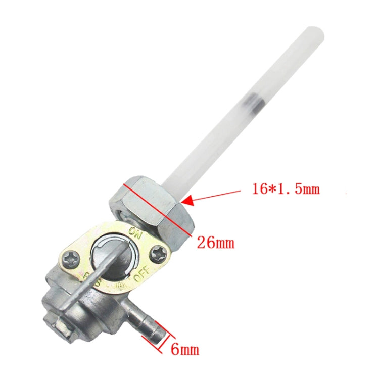 2 PCS Motorcycle Fuel Tap Valve Petcock Fuel Tank Gas Switch for Honda CB400/CB500/CB550/CB750(White) - Replacement Parts by PMC TechLife | Online Shopping South Africa | PMC TechLife