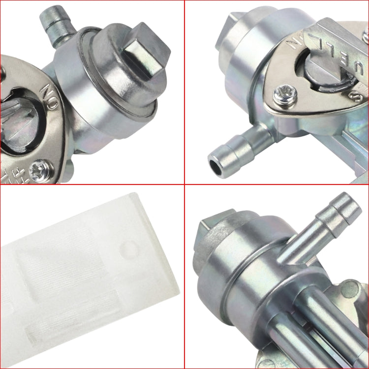 2 PCS Motorcycle Fuel Tap Valve Petcock Fuel Tank Gas Switch for Suzuki TM75 - Replacement Parts by PMC TechLife | Online Shopping South Africa | PMC TechLife | Buy Now Pay Later Mobicred