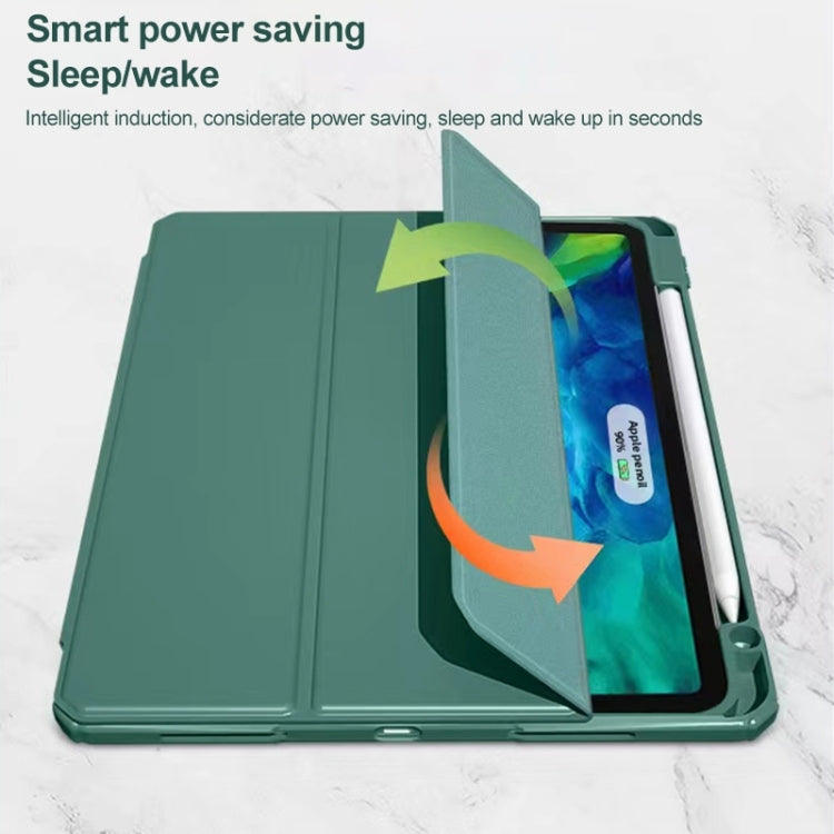 Mutural Pinyue Series Smart Leather Tablet Case For iPad 9.7 2018 / 2017(Dark Blue) - free shipping - PMC TechLife - Order now!