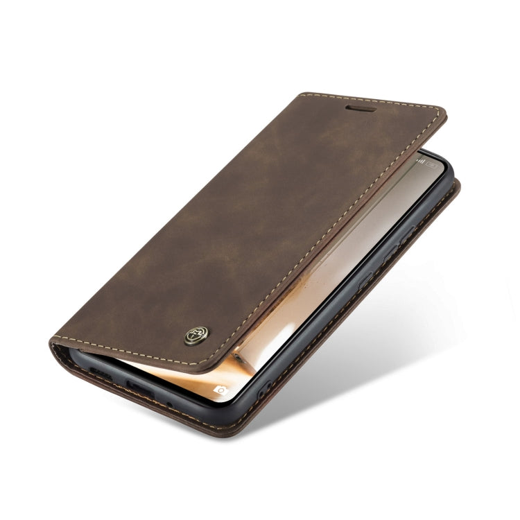 For Xiaomi 12/12X CaseMe 013 Multifunctional Horizontal Flip Leather Phone Case(Coffee) - free shipping - PMC Jewellery - Order now!