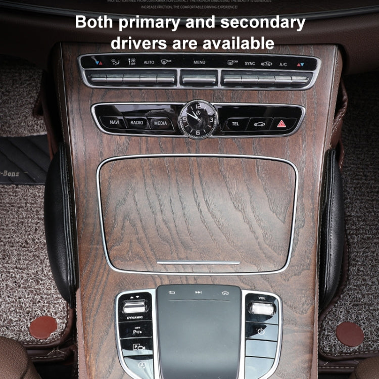 2 PCS Car Non-slip Soft Floor Protector Carpet Floor Mat Knee Bolster, Style:First Layer Cowhide(Apricot) - Floor Mats by PMC Jewellery | Online Shopping South Africa | PMC Jewellery | Buy Now Pay Later Mobicred