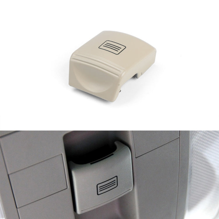 Car Sunroof Window Switch Button for Mercedes-Benz W204 / W212, Left Driving(Deerskin Beige) - Car Switches by PMC TechLife | Online Shopping South Africa | PMC TechLife | Buy Now Pay Later Mobicred