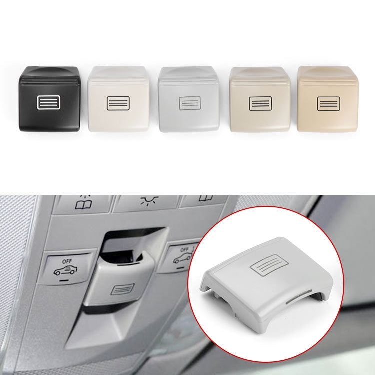 Car Sunroof Window Switch Button for Mercedes-Benz W204 / W212, Left Driving(Deerskin Beige) - Car Switches by PMC TechLife | Online Shopping South Africa | PMC TechLife | Buy Now Pay Later Mobicred
