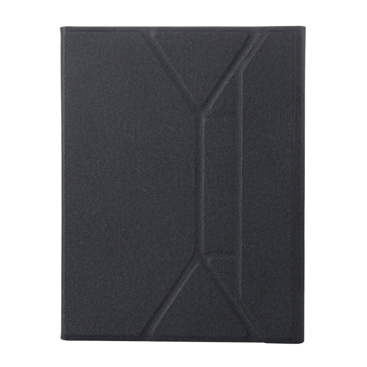 T01S Integrated Bluetooth Keyboard Leather Case with Backlight & Touchpad & Holder For iPad Air 5 / Air 4 10.9(Black) - For iPad Air by PMC TechLife | Online Shopping South Africa | PMC TechLife