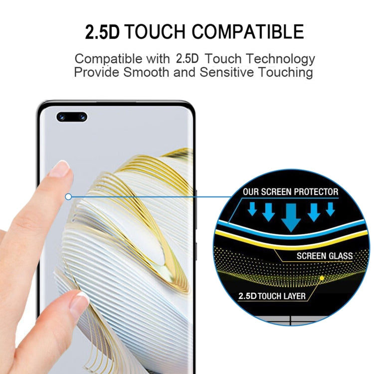 25 PCS 3D Curved Edge Full Screen Tempered Glass Film For Huawei nova 10 Pro - Huawei Tempered Glass by PMC TechLife | Online Shopping South Africa | PMC TechLife