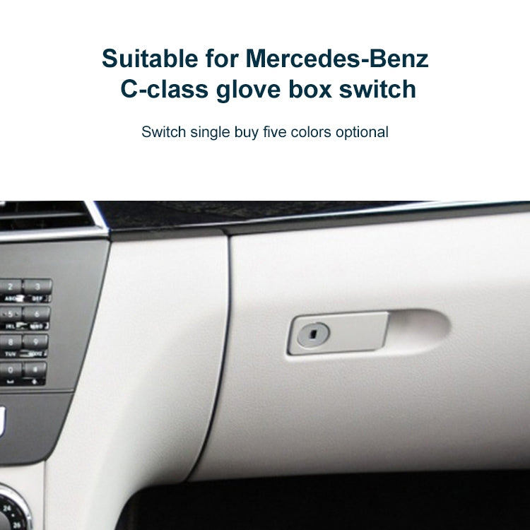 Car Glove Box Handle Switch for Mercedes-Benz W212 2008-2014, Left Driving(Mercerized Beige) - Door Handles by PMC TechLife | Online Shopping South Africa | PMC TechLife | Buy Now Pay Later Mobicred
