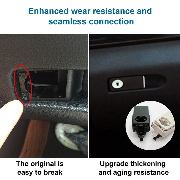 Car Glove Box Handle Switch for Mercedes-Benz W212 2008-2014, Left Driving(Grey White) - Door Handles by PMC TechLife | Online Shopping South Africa | PMC TechLife | Buy Now Pay Later Mobicred