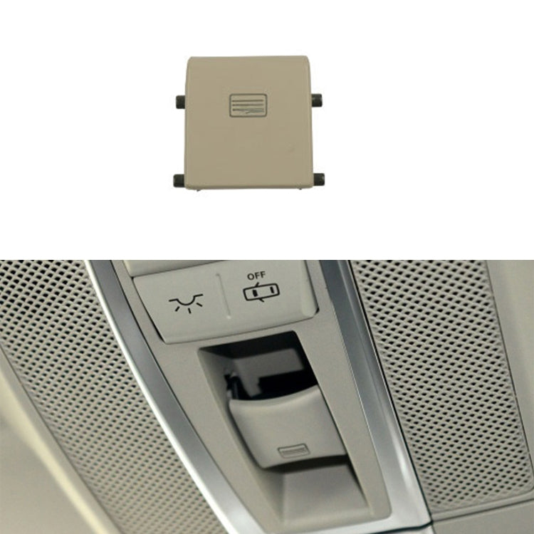 Car Dome Light Button Sunroof Window Switch Button for Mercedes-Benz W166 / W292 2012-, Left Driving, Style:Flat(Beige) - Car Switches by PMC TechLife | Online Shopping South Africa | PMC TechLife | Buy Now Pay Later Mobicred