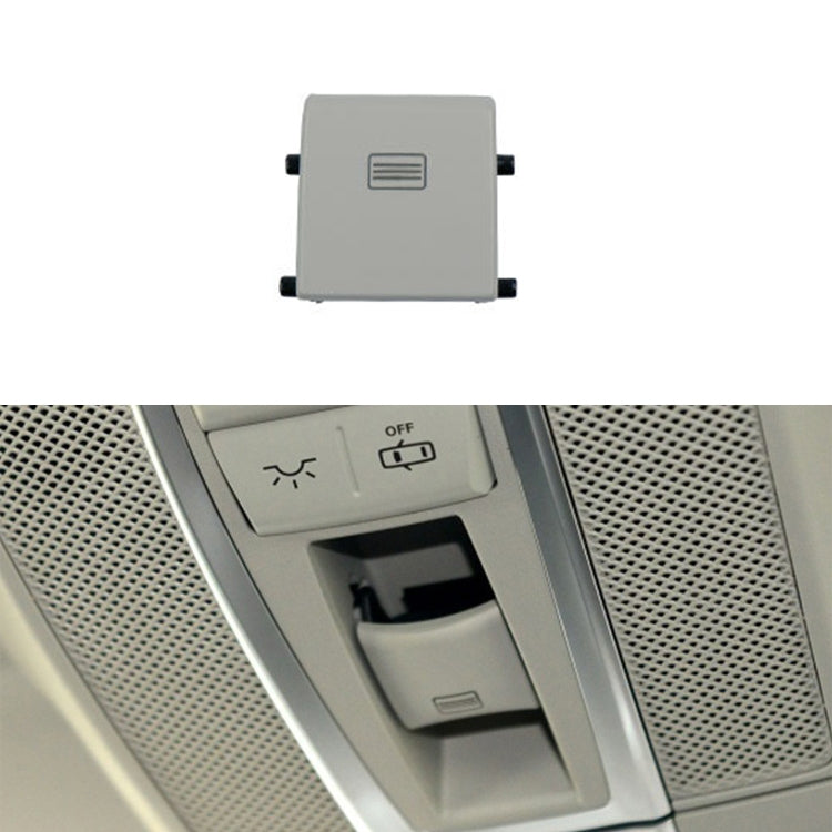 Car Dome Light Button Sunroof Window Switch Button for Mercedes-Benz W166 / W292 2012-, Left Driving, Style:Flat(Grey) - Car Switches by PMC TechLife | Online Shopping South Africa | PMC TechLife | Buy Now Pay Later Mobicred