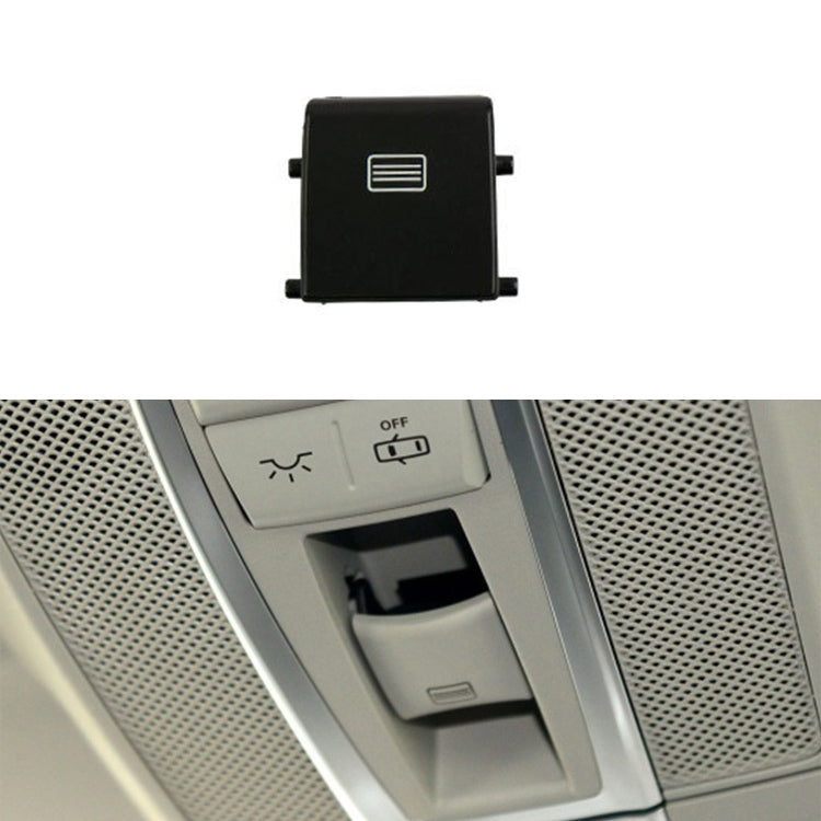 Car Dome Light Button Sunroof Window Switch Button for Mercedes-Benz W166 / W292 2012-, Left Driving, Style:Flat(Black) - Car Switches by PMC TechLife | Online Shopping South Africa | PMC TechLife | Buy Now Pay Later Mobicred