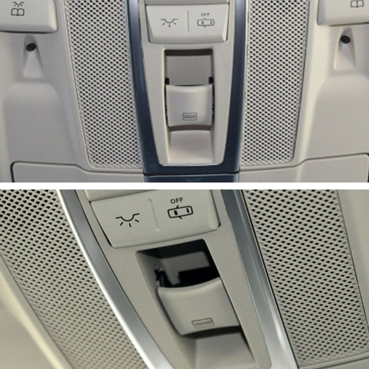 Car Dome Light Button Sunroof Window Switch Button for Mercedes-Benz W166 / W292 2012-, Left Driving, Style:Flat(Porcelain White) - Car Switches by PMC TechLife | Online Shopping South Africa | PMC TechLife | Buy Now Pay Later Mobicred