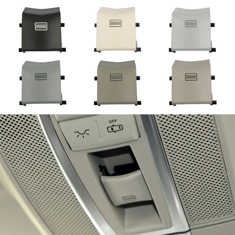 Car Dome Light Button Sunroof Window Switch Button for Mercedes-Benz W166 / W292 2012-, Left Driving, Style:Convex(Grey White) - Car Switches by PMC TechLife | Online Shopping South Africa | PMC TechLife | Buy Now Pay Later Mobicred