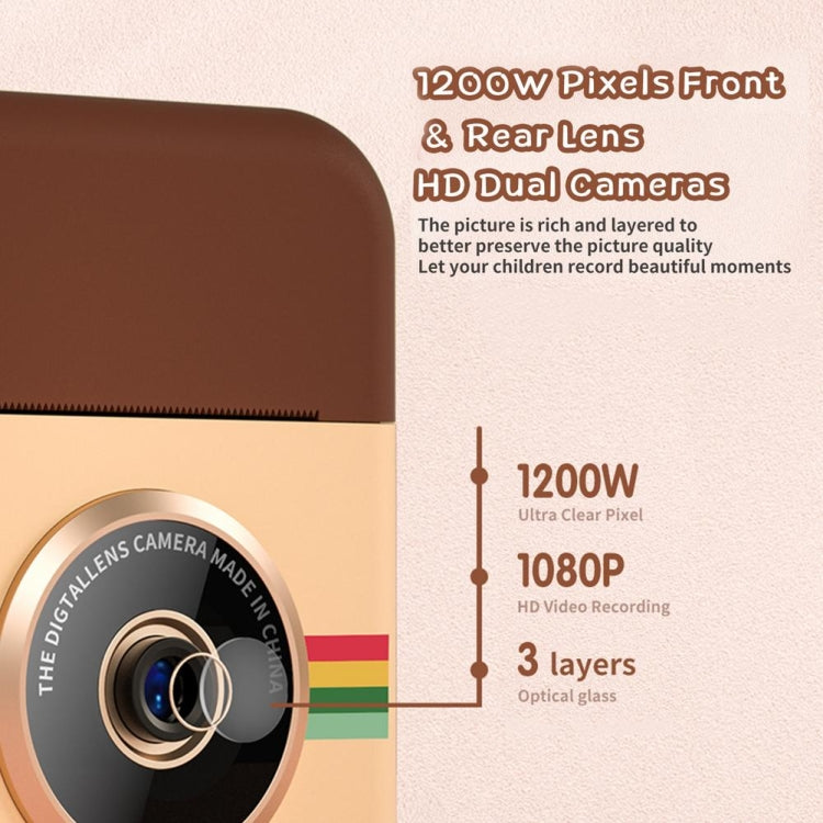 With 16GB Memory Card CP08 2.4 inch IPS HD Screen Children Instant Camera - Children Cameras by PMC TechLife | Online Shopping South Africa | PMC TechLife | Buy Now Pay Later Mobicred