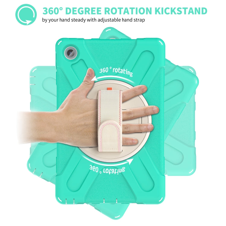 For Lenovo Tab M10 Plus 10.6 3rd Gen 2022 Silicone + PC Protective Tablet Case(Mint Green) - Lenovo by PMC TechLife | Online Shopping South Africa | PMC TechLife | Buy Now Pay Later Mobicred