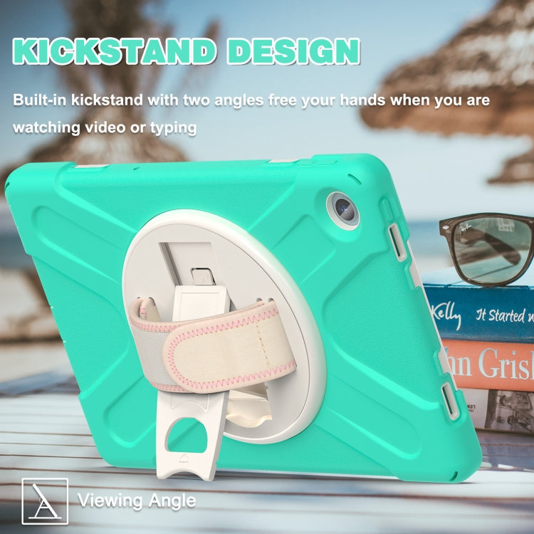 For Lenovo Tab M10 Plus 10.6 3rd Gen 2022 Silicone + PC Protective Tablet Case(Mint Green) - Lenovo by PMC TechLife | Online Shopping South Africa | PMC TechLife | Buy Now Pay Later Mobicred