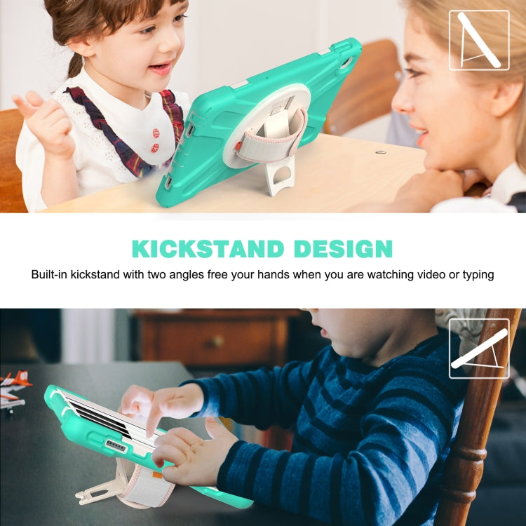 For Lenovo Tab M10 Plus 10.6 3rd Gen 2022 Silicone + PC Protective Tablet Case(Mint Green) - Lenovo by PMC TechLife | Online Shopping South Africa | PMC TechLife | Buy Now Pay Later Mobicred