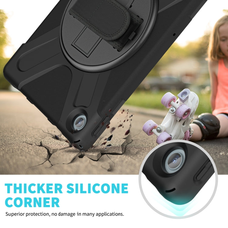 For Lenovo Tab M10 Plus 10.6 3rd Gen 2022 Silicone + PC Protective Tablet Case(Black) - free shipping - PMC TechLife - Order now!