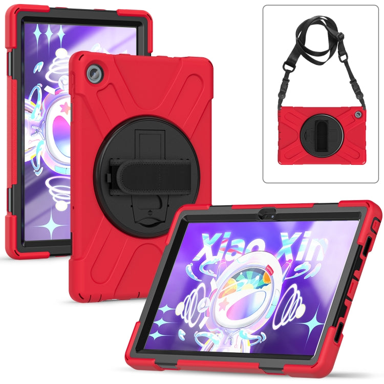 For Lenovo Tab M10 Plus 10.6 3rd Gen 2022 Silicone + PC Protective Tablet Case(Red) - Lenovo by PMC TechLife | Online Shopping South Africa | PMC TechLife | Buy Now Pay Later Mobicred