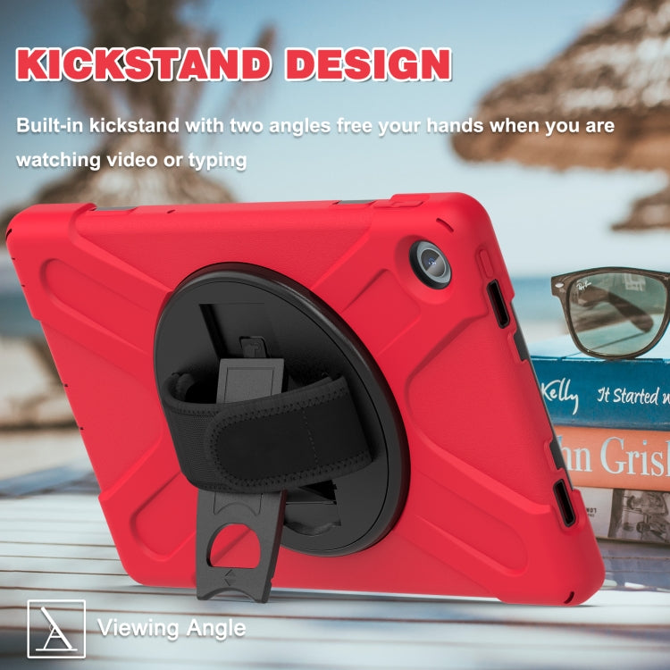 For Lenovo Tab M10 Plus 10.6 3rd Gen 2022 Silicone + PC Protective Tablet Case(Red) - Lenovo by PMC TechLife | Online Shopping South Africa | PMC TechLife | Buy Now Pay Later Mobicred