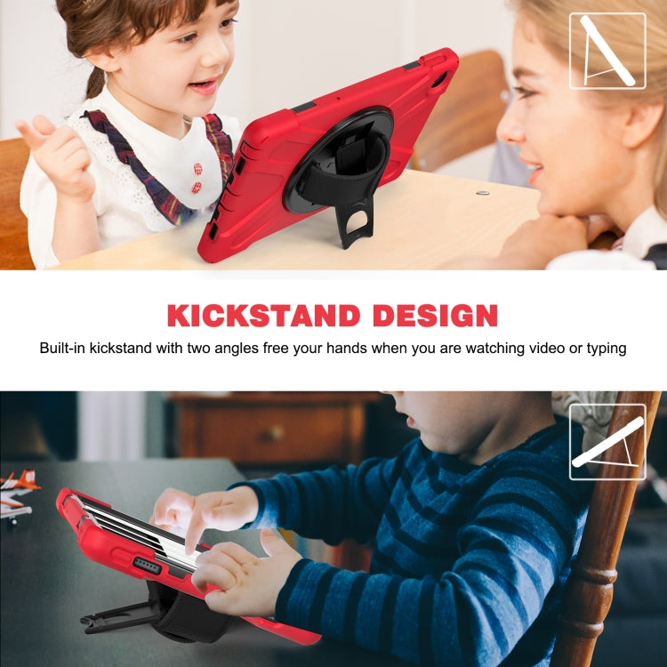 For Lenovo Tab M10 Plus 10.6 3rd Gen 2022 Silicone + PC Protective Tablet Case(Red) - Lenovo by PMC TechLife | Online Shopping South Africa | PMC TechLife | Buy Now Pay Later Mobicred