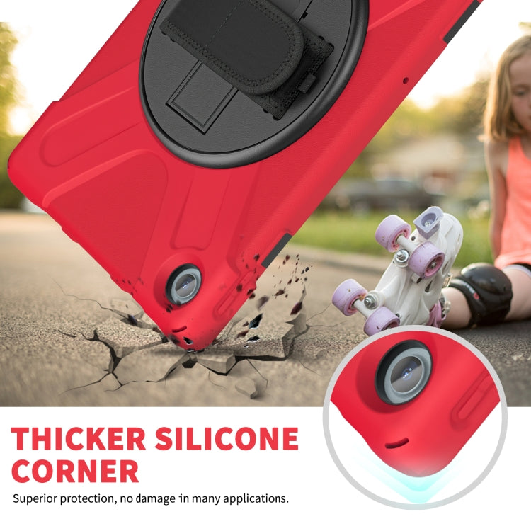 For Lenovo Tab M10 Plus 10.6 3rd Gen 2022 Silicone + PC Protective Tablet Case(Red) - Lenovo by PMC TechLife | Online Shopping South Africa | PMC TechLife | Buy Now Pay Later Mobicred