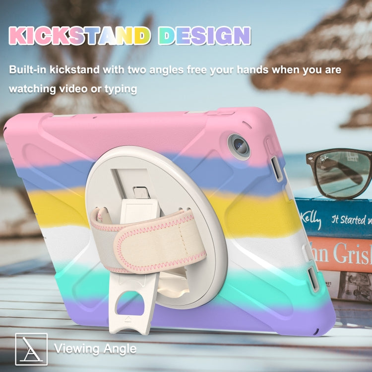 For Lenovo Tab M10 Plus 10.6 3rd Gen 2022 Silicone + PC Protective Tablet Case(Colorful Pink) - Lenovo by PMC TechLife | Online Shopping South Africa | PMC TechLife | Buy Now Pay Later Mobicred