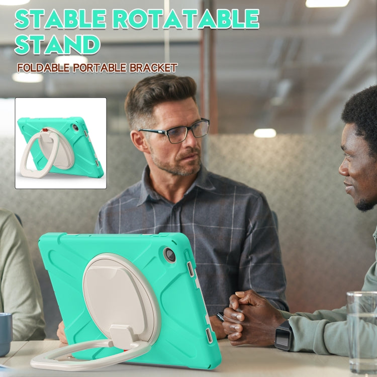 For Lenovo Tab M10 Plus 10.6 3rd Gen 2022 Silicone + PC Protective Tablet Case(Mint Green) - Lenovo by PMC TechLife | Online Shopping South Africa | PMC TechLife | Buy Now Pay Later Mobicred