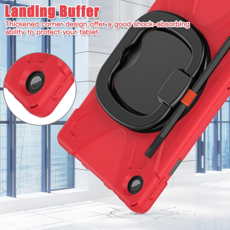 For Lenovo Tab M10 Plus 10.6 3rd Gen 2022 Silicone + PC Protective Tablet Case(Red) - Lenovo by PMC TechLife | Online Shopping South Africa | PMC TechLife | Buy Now Pay Later Mobicred