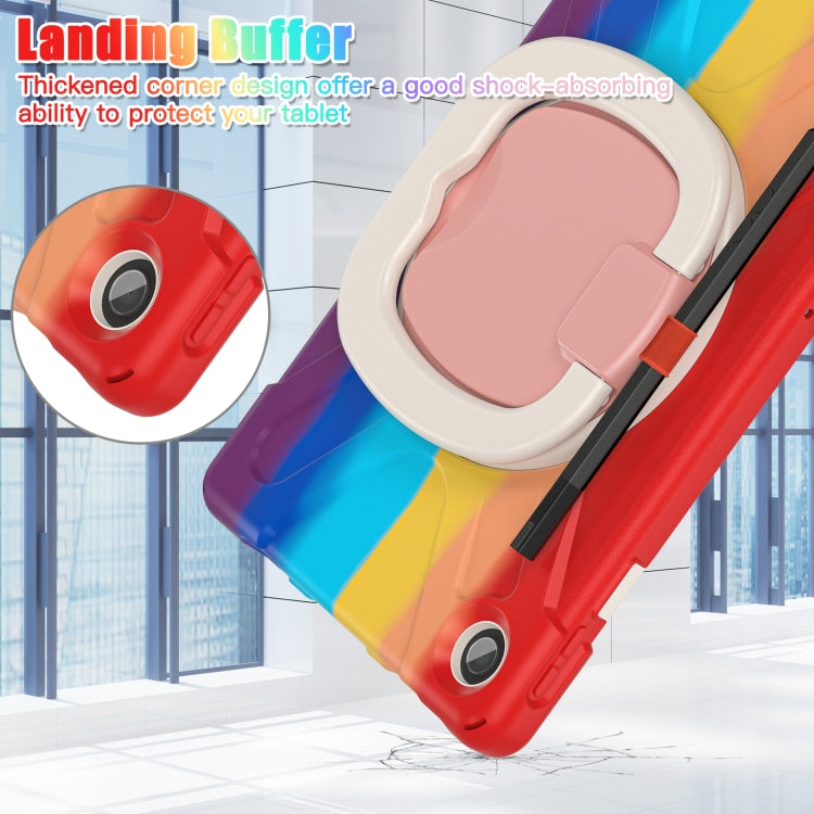 For Lenovo Tab M10 Plus 10.6 3rd Gen 2022 Silicone + PC Protective Tablet Case(Colorful Red) - Lenovo by PMC TechLife | Online Shopping South Africa | PMC TechLife | Buy Now Pay Later Mobicred