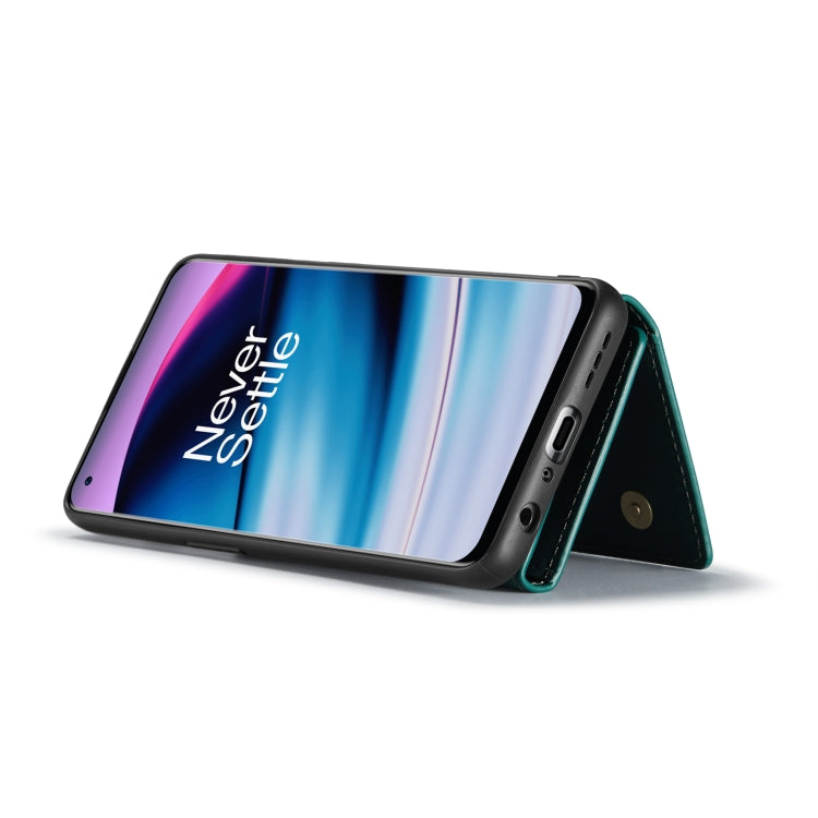 For OnePlus Nord N20 5G DG.MING M1 Series 3-Fold Multi Card Wallet + Magnetic Phone Case(Black) - OnePlus Cases by DG.MING | Online Shopping South Africa | PMC TechLife | Buy Now Pay Later Mobicred